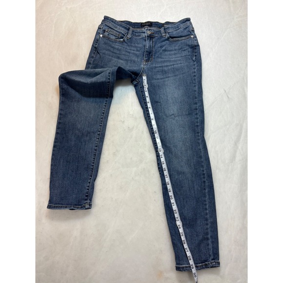 Judy Blue Los Angeles Slim Fit Blue Denim Jeans Womens Size 13/31 - Picture 3 of 8